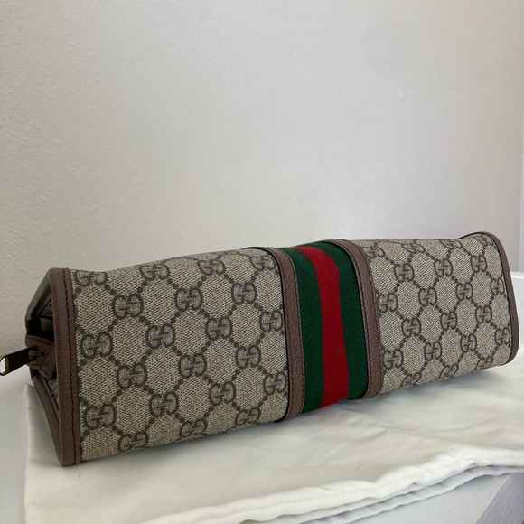 Gucci Ophidia Monogram Clutch - Picture 7 of 16